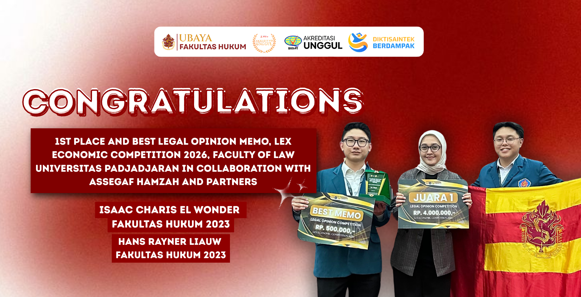 FH UBAYA WON AUG 26